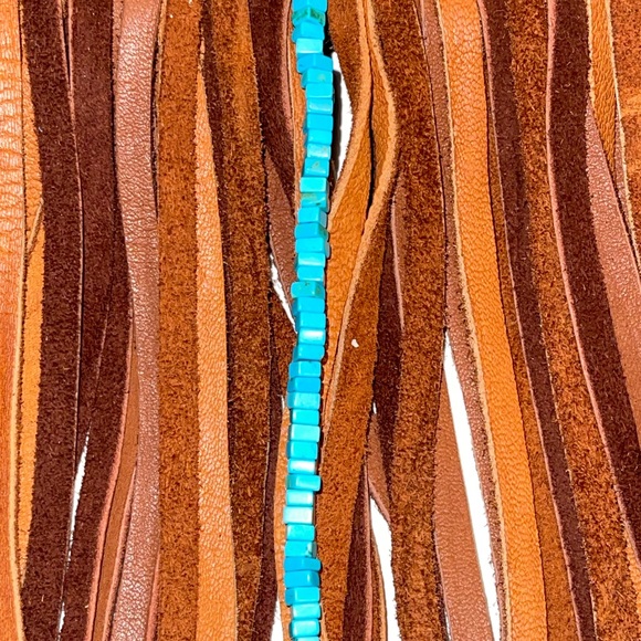 Mini Dolly Shoulder Pochette. Authentic monogram bag with turquouise stones💕🤠 - Picture 6 of 6